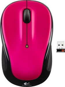 Logitech M325 Wireless Mouse BRILLIANT ROSE - ONLINE ONLY