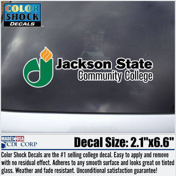 Jackson State Community College Decal Primary