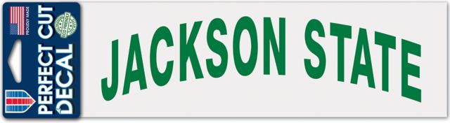 Jackson State Community College 3'' x 10'' Perfect Cut Decal