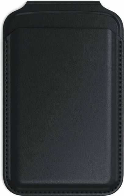 Satechi Vegan-Leather Magnetic Wallet Stand, Black
