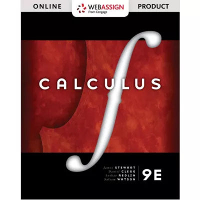 WebAssign for Stewart/Clegg/Watson's Calculus, Single-Term Instant Access